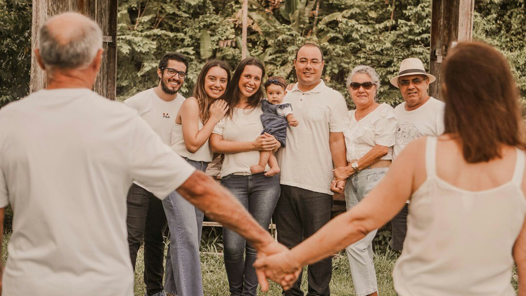 family enjoying time together